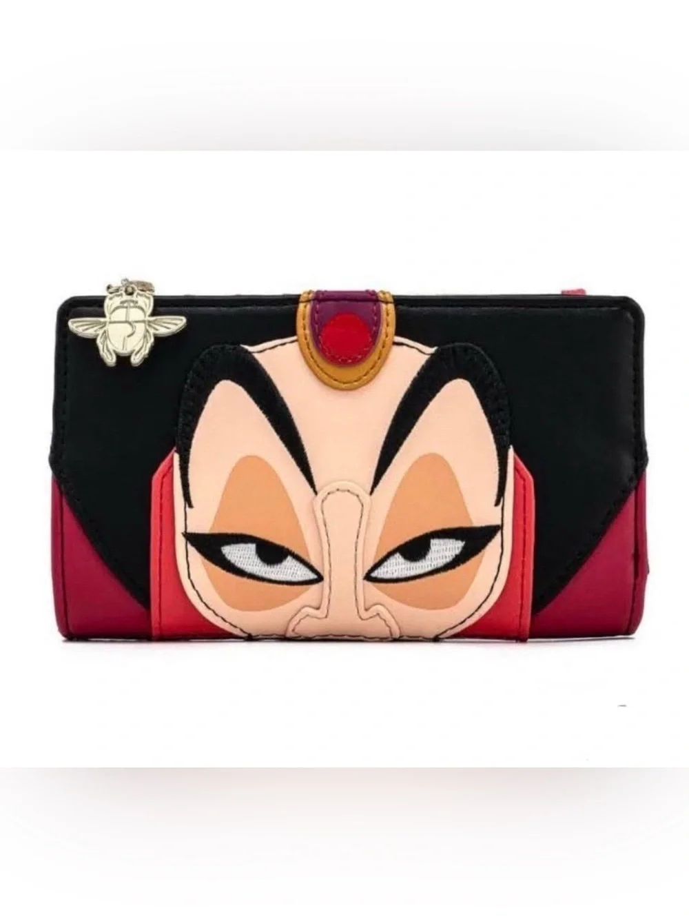 Loungefly Disney Aladdin Jafar Cosplay Flap Wallet